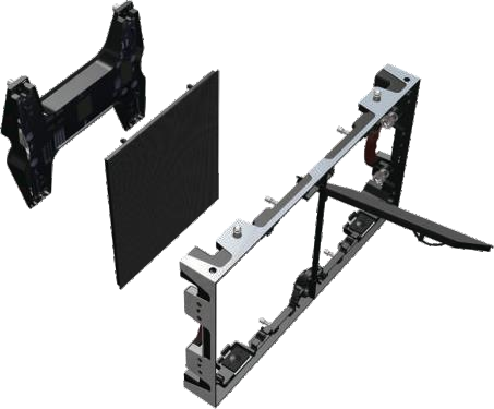 Front and rear maintenance modules