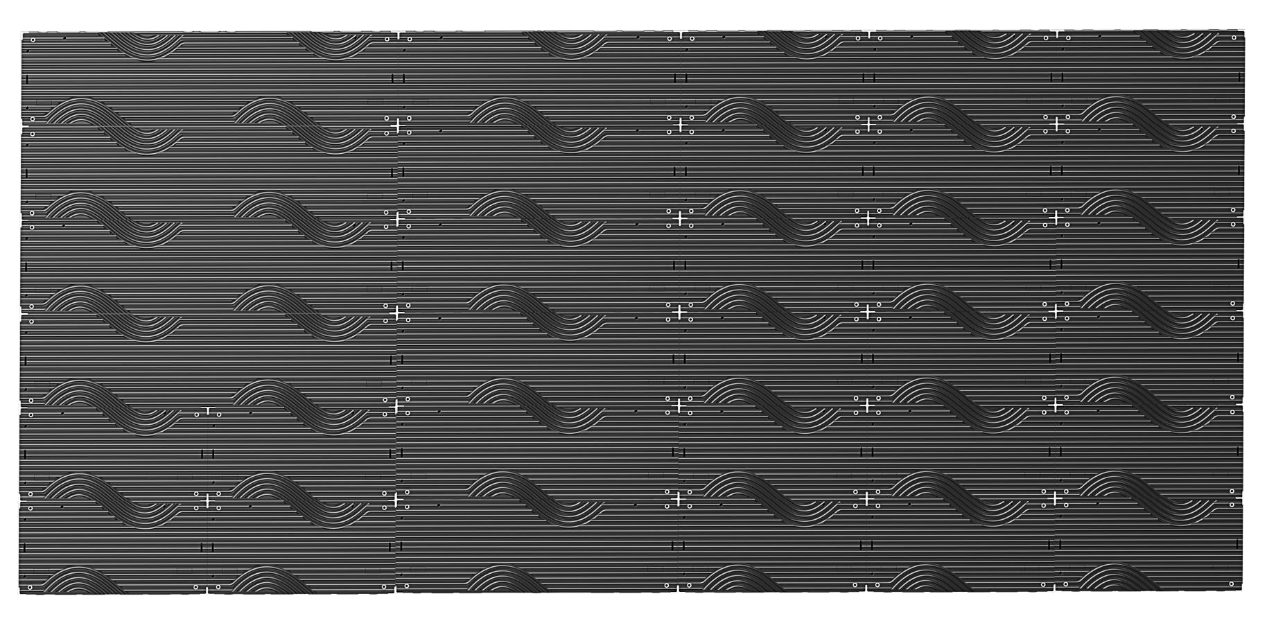 RDL Smart Edge Series cabinet splicing close-up